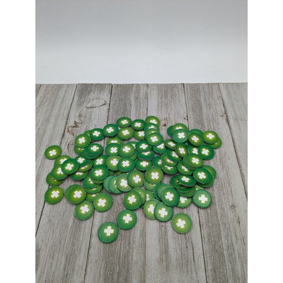 Monopoly Fortnite Ed Game Replacement Health Chips, Action Dice, Wall Cards - Picture 2 of 5